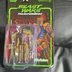 2022 BEAST WARS TRANSFORMERS ReAction Super7 DINOBOT 3.75" Figure NEW